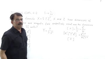 Unit Dimensions &General Physics (JEE MAIN April 2019)- vivek phalke Physics