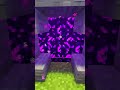 💥 Minecraft CREEPER PORTAL 🌀💥 #minecraftbuilds
