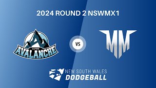 2024 NSWDL R2 Mixed Div 1: Alpine Avalanche vs Mortlake Maelstrom