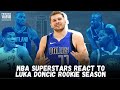 NBA Superstars React to Luka Doncic Rookie Season (Steph Curry, D-Wade, CP3, KD & More)