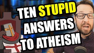 10 Really STUPID Answers To Atheism (Mike Winger)
I dont understand why these people always feel the need to set themselves arbitrary time limits and make themselves sound even dumber than they already do... but hey, thats not gonna stop me making fun of them!
I DO NOT DO GIVEAWAYS if anyone replies with my name/picture (but not highlighted) in the comments telling you you have won something, it is 100% a scam. Dont give them anything but a block and a report.
Mrs Sics Channel (Spoonstaff Stories): https://www.youtube.com/channel/UCD6_J25JBDesH0yX DwcEQ
Join Sics Whisky Club (Youtube Membership) for $5 a Month: https://www.youtube.com/channel/UCswrOzUxwh7O2mV52fmh8eA/join
Merch Store: https://represent.com/store/sir-sic-merch
Support Me On Directly Patreon: https://www.Patreon.com/SirSic
$10+ Supporters (Who were happy to be associated with my dumb arse. Check your patreon messages if youre a 10+ supporter and you want to be in this esteemed list :D )
In no particular order:
What Jesus?
Joshua Garza
Questionmark
lukas_dox
Ultima9
CoolGuyGrant
DogOfKrondor
Julian layzell
Sami Kay
Fritzy Fox
Lane0525
Soxxly
Robert L
Odd Fellow One
Myster-M
follow @SirSicCrusader on Twitter: https://twitter.com/SirSicCrusader
Channel art Created for me by Extellus
https://www.youtube.com/user/Extellus
Intro and outro music created for me by Galactic Bubble Productions
https://twitter.com/GalacticBubbleP
https://www.youtube.com/channel/UC3C9u_BSiOCQQGI4pjey9dQ
#Atheism #Challenge #Smart 10 Really STUPID Answers To Atheism (Mike Winger)
