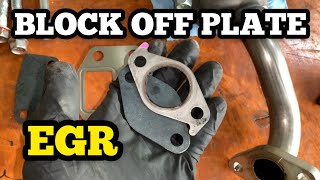 How to Block EGR to Prevent Carbon Build Up on Turbo Diesel Engines