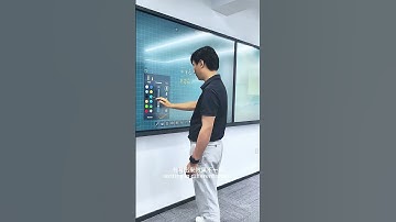 How to Use Intelligent pen to Write & Change Colors on Interactive Whiteboard Smart Classroom #tech