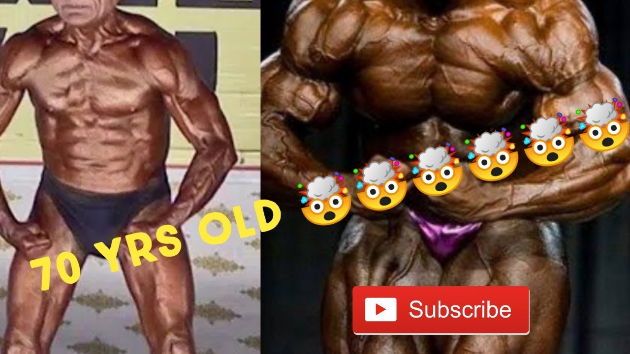 70 's year old bodybuilder ||NO Supplement || No roids || - YouTube