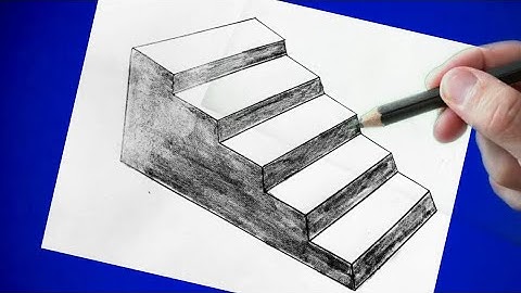 Drawing A Set of Isometric Stairs with Dimensions