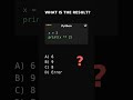 Python challenge