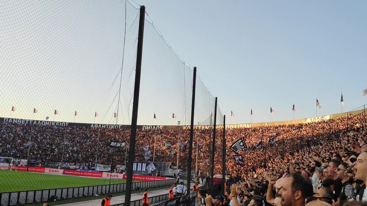 P.A.O.K F.C. - Ajax_2-2_team entrance_(06/08/2019)_3rd Qualifying round