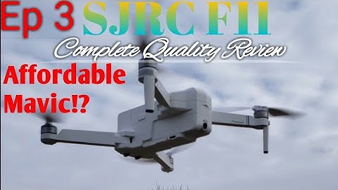 SJRC F11 1080p Folding Drone Range test, features, & return home accuracy