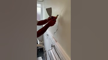 #painting #england #reading Filling Cracks With Filler And Putty on Walls Phone 07460630467
