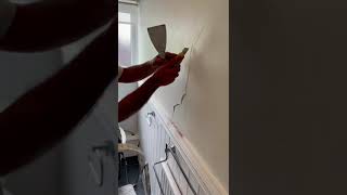 Filling Cracks With Filler And Putty On Walls Phone 07460630467