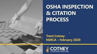 OSHA Inspection & Citation Process with Trent Cotney