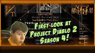 First look at Project Diablo 2 Season 4!