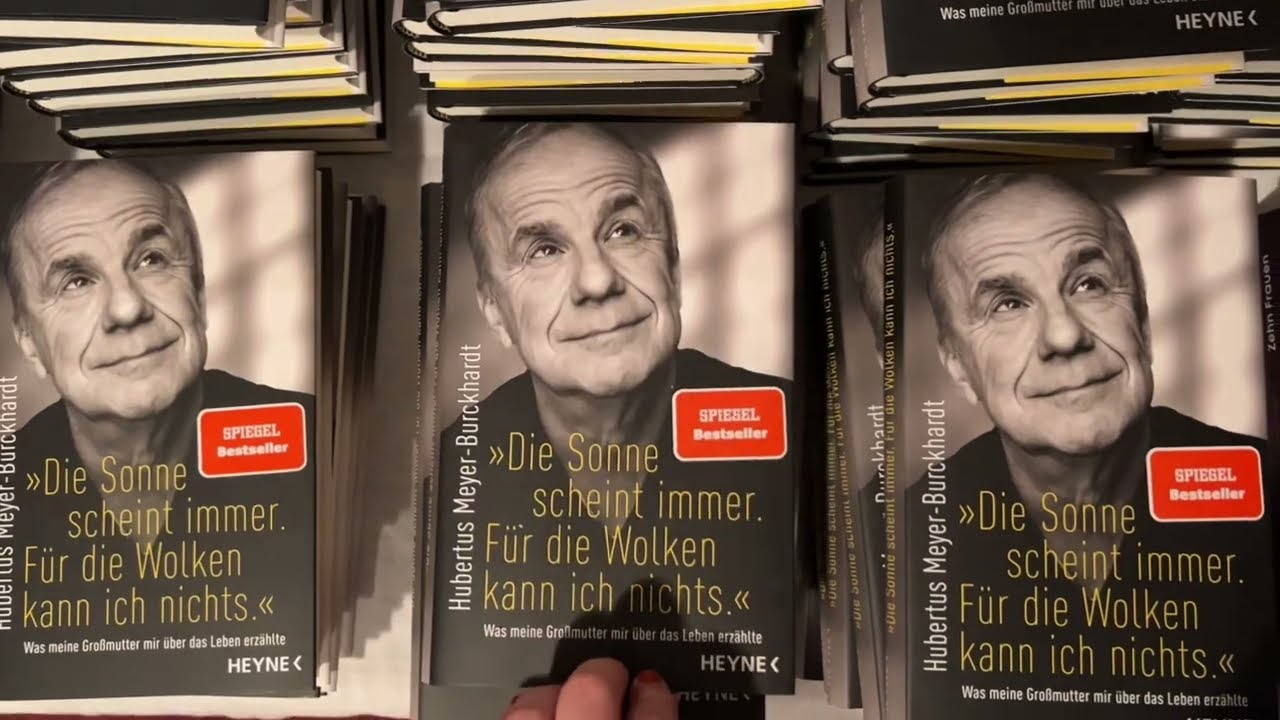 Lesung mit Hubertus Meyer-Burckhardt – „Die Sonne scheint immer. Für die Wolken kann ich nichts.“