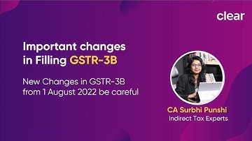Important changes in Filling GSTR-3B