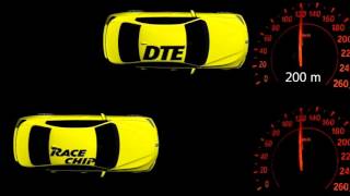 TEST Tuning box DTE vs RaceChip BMW f30 316i race symulation screenshot 5
