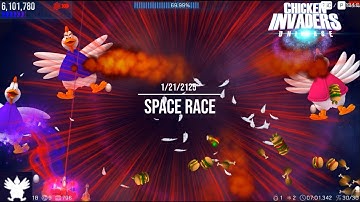1/21/25 Space Race | Chicken Invaders Universe (modded)