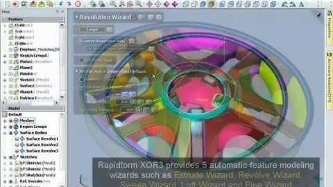 Faster, Easier Reverse Design with RAPIDFORM® XOR_REDESIGN™