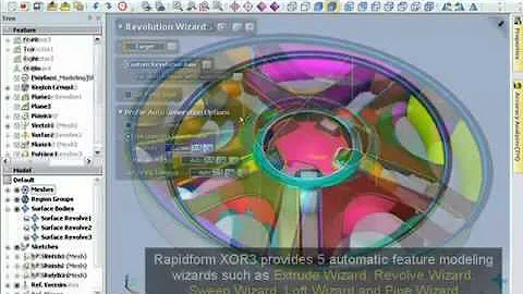 Faster, Easier Reverse Design with RAPIDFORM® XOR_REDESIGN™