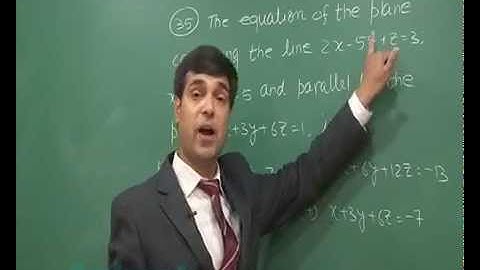 JEE-Main 2015 Solution-Maths Video [Q. 34-35] By Aakash