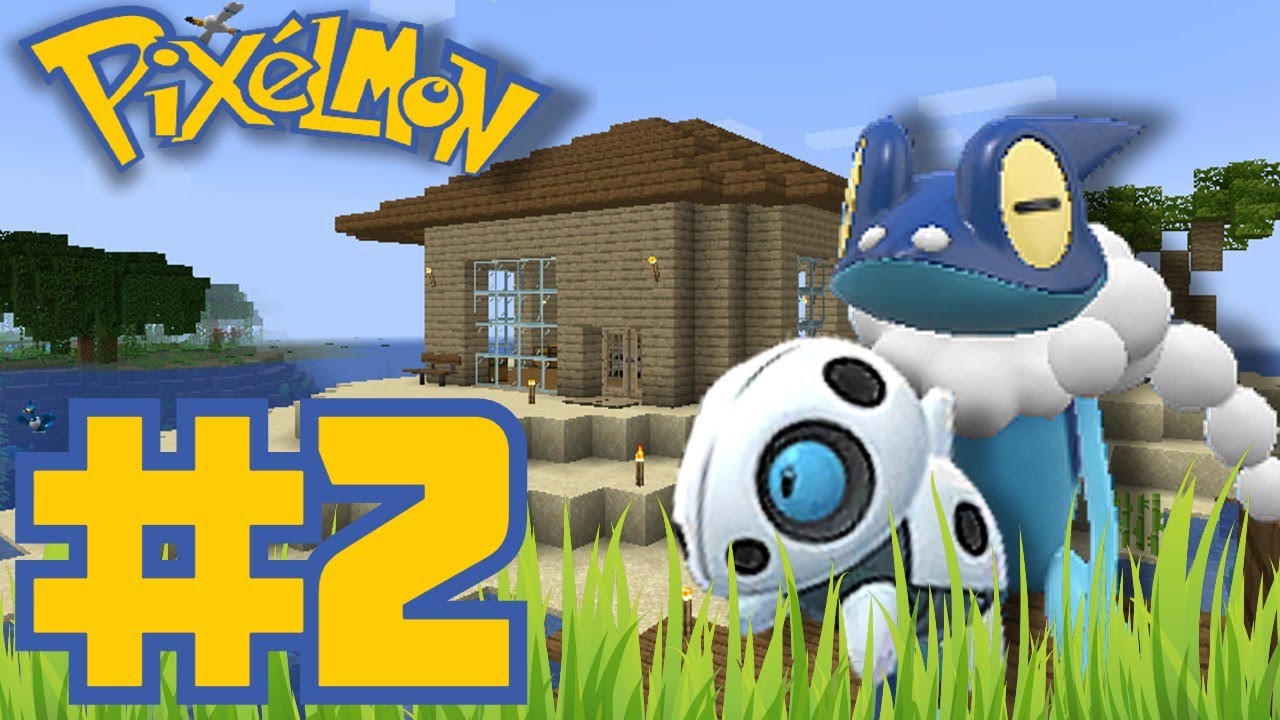 Pixelmon 2 Singleplayer Let's Play! "Setting up the base