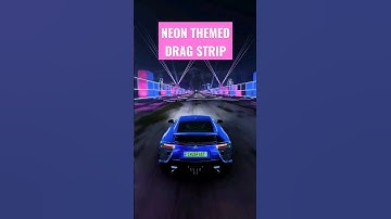 Trying out the new midnight at horizon neon themed Drag strip. Anti-Lag/Launch Control.(Lexus LFA).