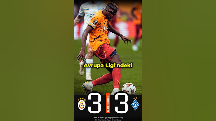Galatasaray Avrupa Ligi'nde Sonuncu Olan Dinamo Kiev'le 3-3 Berabere Kaldı! 😔 #shorts