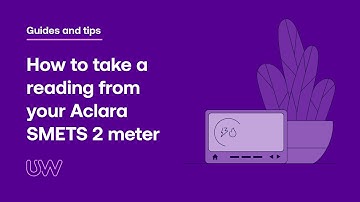How to take a reading from your Aclara SMETS 2 smart meter