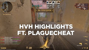 #CS2 PLAGUECHEAT.CC v2 HVH HIGHLIGHTS | BEST CHEAT EVER 🔥