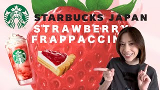 STARBUCKS JAPAN  Strawberry Frappuccino