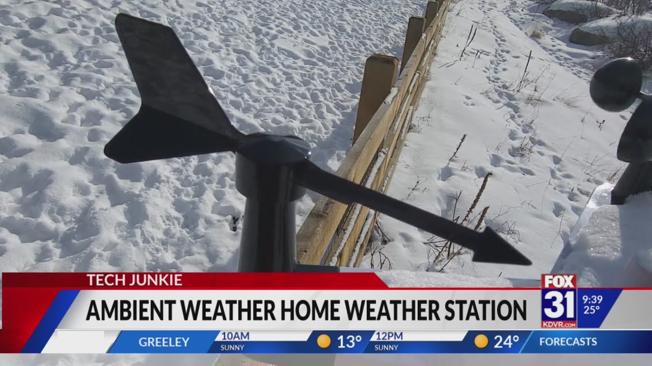 Tech Junkie Review Ambient Weather Home Weather Station YouTube