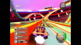 Speed Racer - PS2 Playthrough - Mirror Championship 9 (Speed Class 4) + Micro & Up-Sized cars race screenshot 5