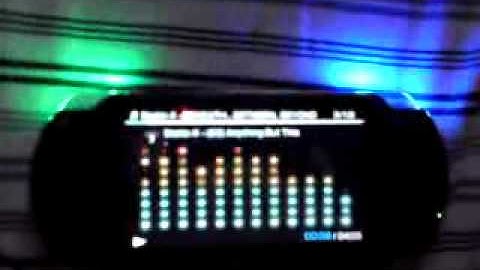 Green/Blue led PSP by ApheX (Working progress)