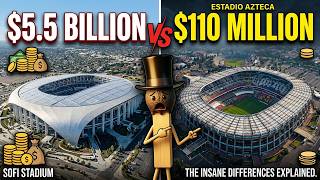 SoFi Stadium's $5.5 Billion vs Azteca's $110 Million — The Insane Price Differences