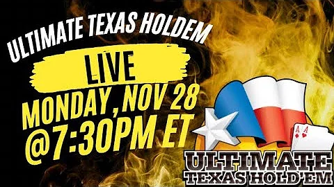 Live Ultimate Texas HOLDEM in Las Vegas! Steve pla...