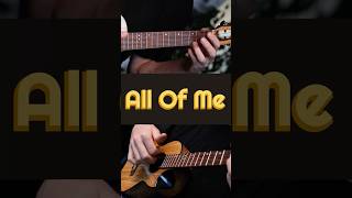 All Of Me #ukulele #fingerstyle #tabs played on my @FlightUkulele