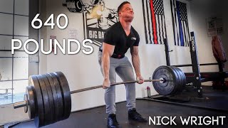 Nick Wright - 640 Deadlift - My Modeling Career