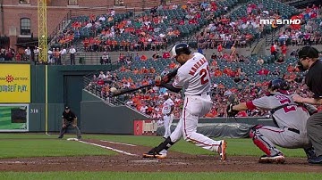 WSH@BAL: Markakis rips an RBI double to right field