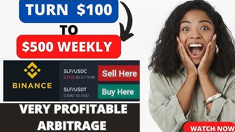 Triangular Arbitrage on Binance: Make Up to $100 Weekly || How to perform TriangularArbitrage