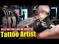 【Day in the Life】23-year-old Tattoo artist【Tokyo, Japan】