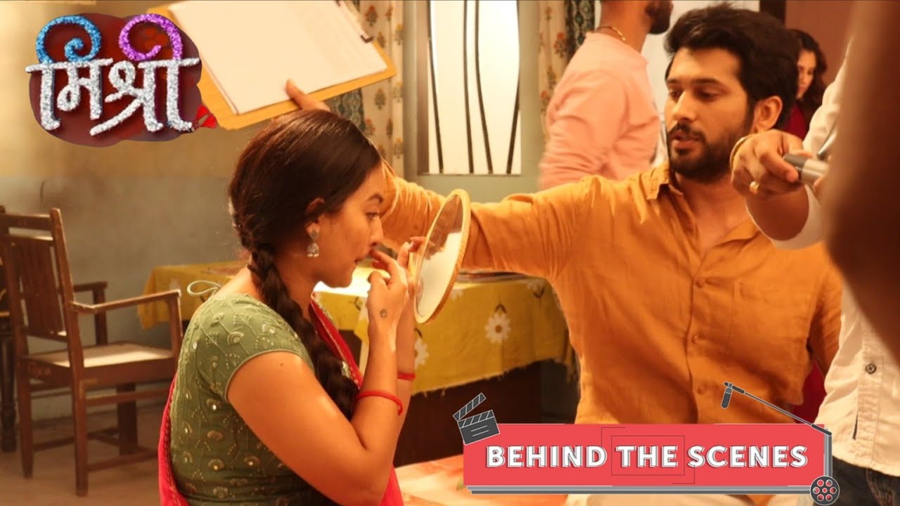 Behind the scenes | Raghav looks at mishri with full of love | Off ...