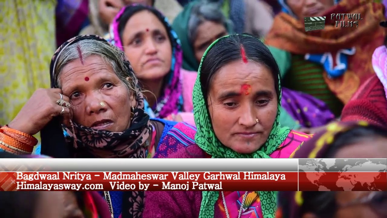 Bagdwal Nritya in vill  raun lank dist rudraprayag  Madmaheswal valley  garhwal  himalayasway com