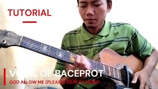 TUTORIAL GOD, ALLOW ME PLEASE TO PLAY MUSIC - VOB (cover by zurhafidz)