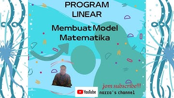 Video Pembelajaran - Program Linear-Membuat Model Matematika