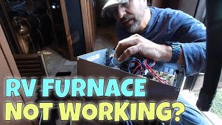 RV Furnace Troubleshooting | Faulty Sail Switch and Replacement