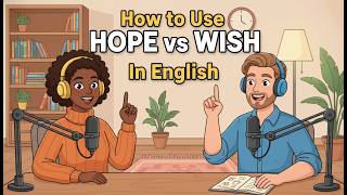 How to Use Hope vs Wish in English | English Daily Practice