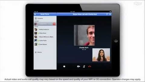 Skype for iPad [Promo][HD]