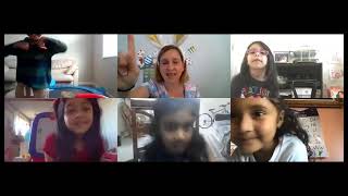 Super Fun Spring | Easter Class Spring Action Game and Watercolor painting with Ms Julie and kids screenshot 3