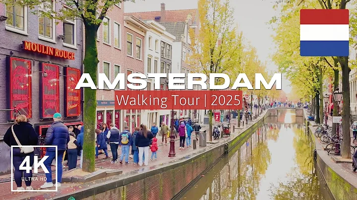 AMSTERDAM 🇳🇱 4K/60FPS Walking Tour (2025) | DUTCH CANALS & City Center Walk