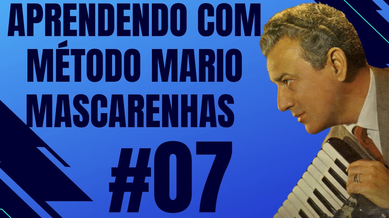 (AULA 07) Aprendendo com Método de Acordeon Mário Mascarenhas