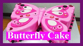 Fondant Butterfly cake.